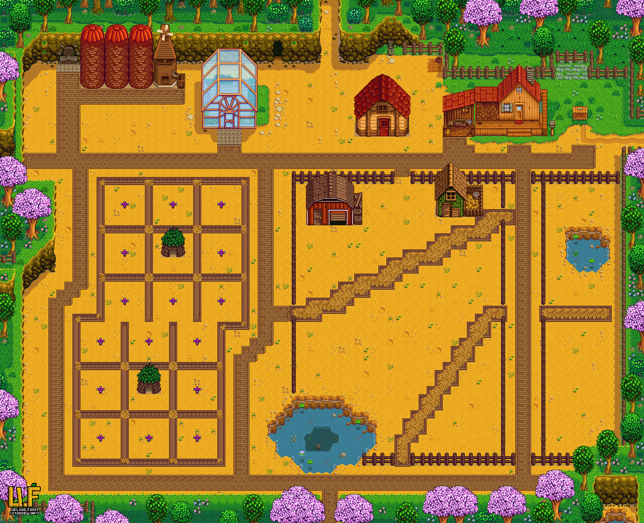Farm plan render upload.farm Stardew Valley Summary Generator