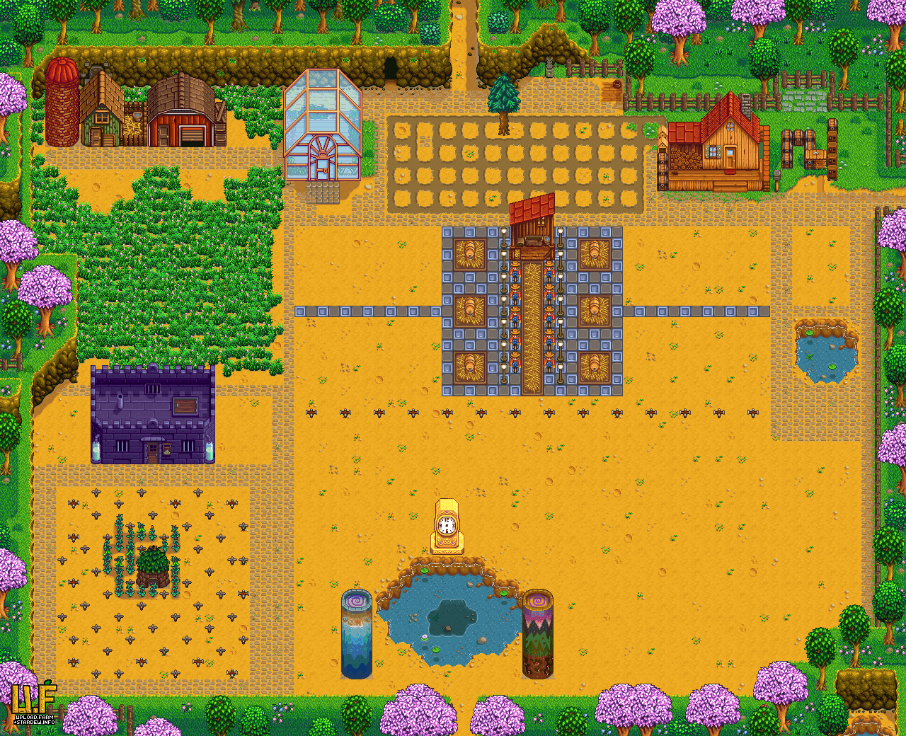 Farm Plan Render Uploadfarm Stardew Valley Summary Generator