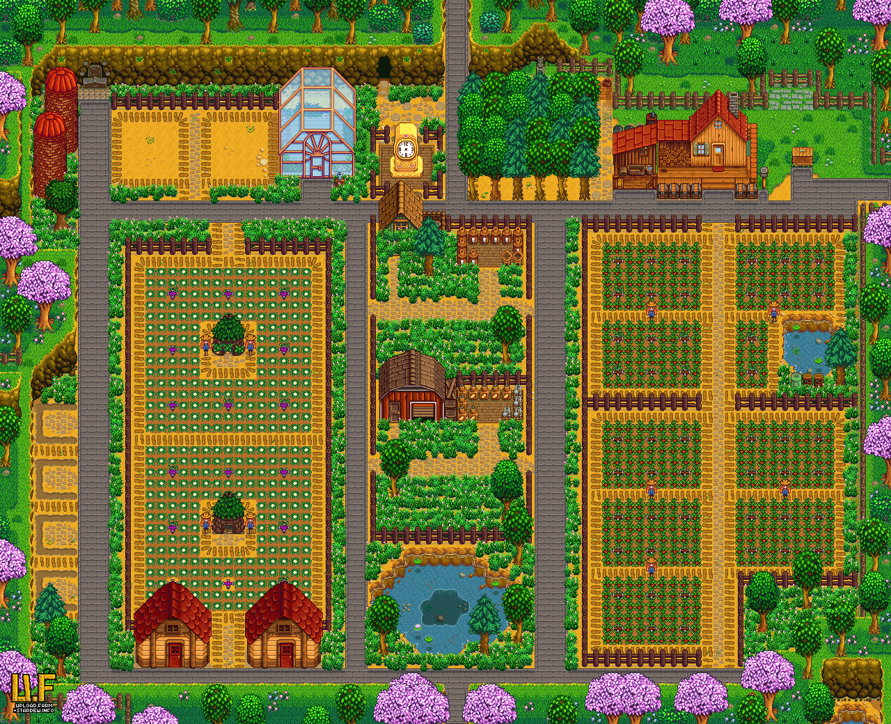 Farm plan render upload.farm Stardew Valley Summary Generator