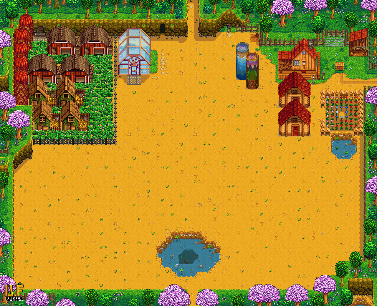 Farm plan render upload.farm Stardew Valley Summary Generator