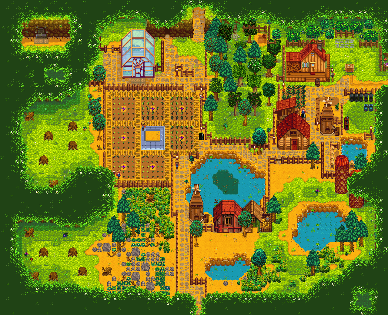 Forest Farm Upload farm Stardew Valley Summary Generator