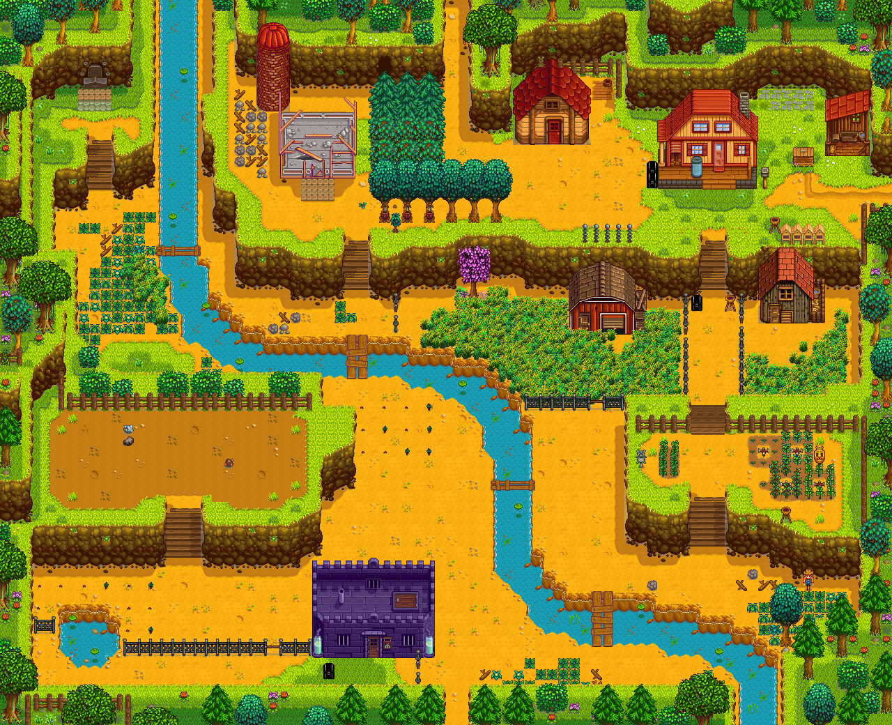 Skeleton Farm - upload.farm Stardew Valley Summary Generator