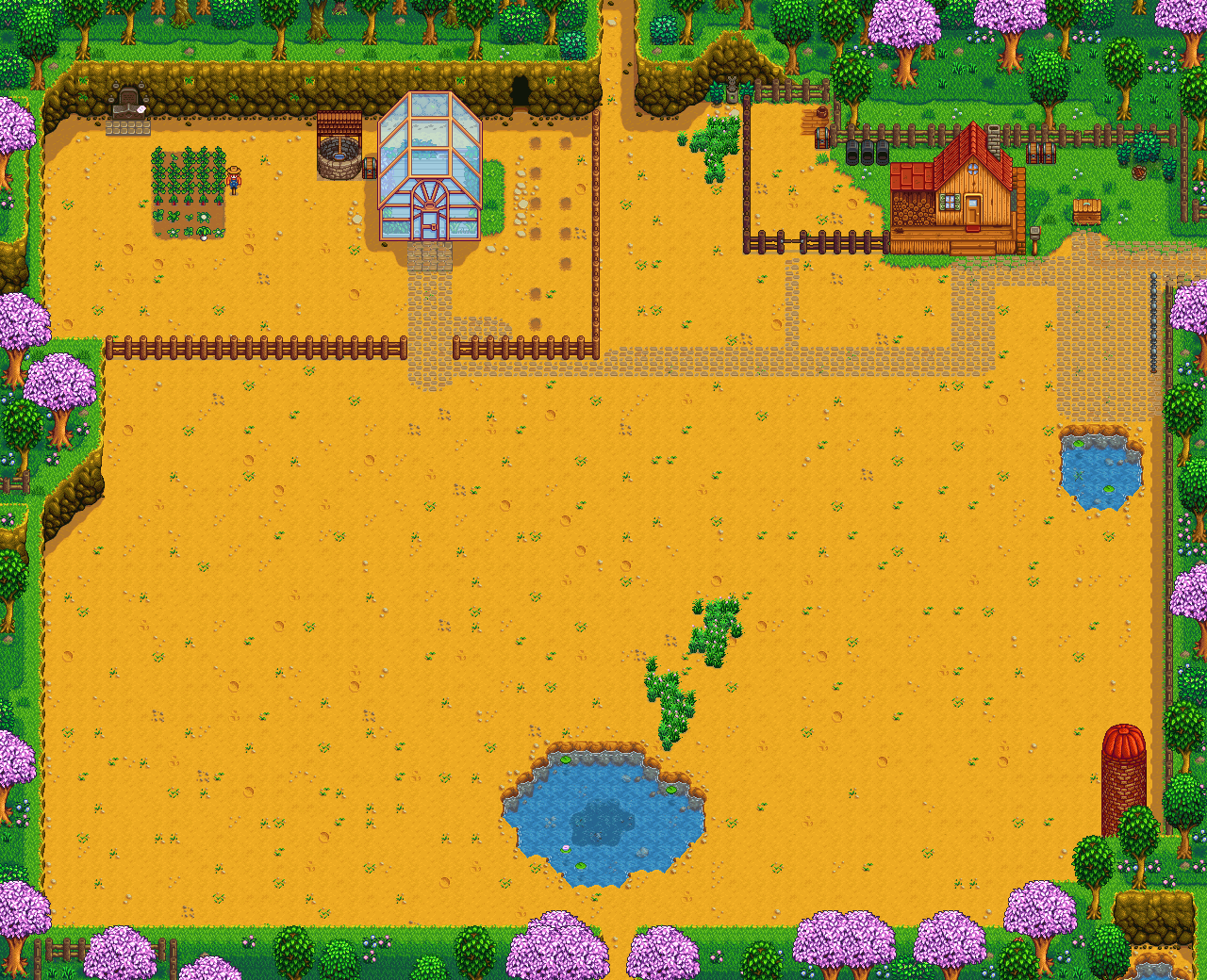 Схемы ферм stardew valley