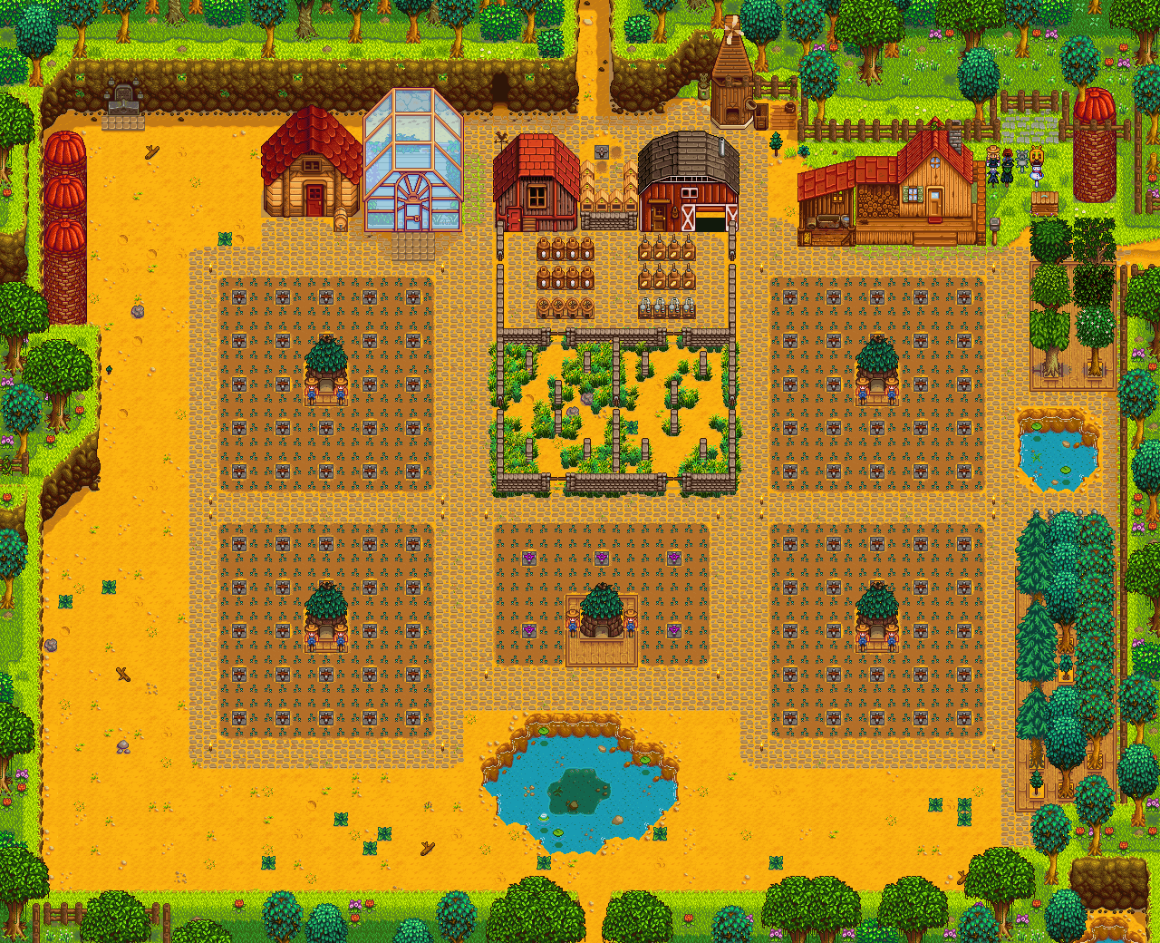 Planting grass for animals... : r/StardewValley