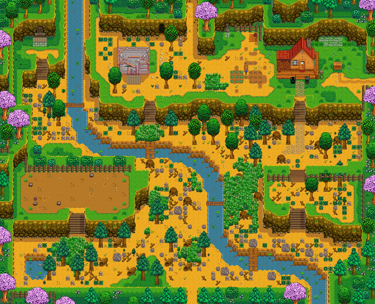 Mountain Farm - upload.farm Stardew Valley Summary Generator