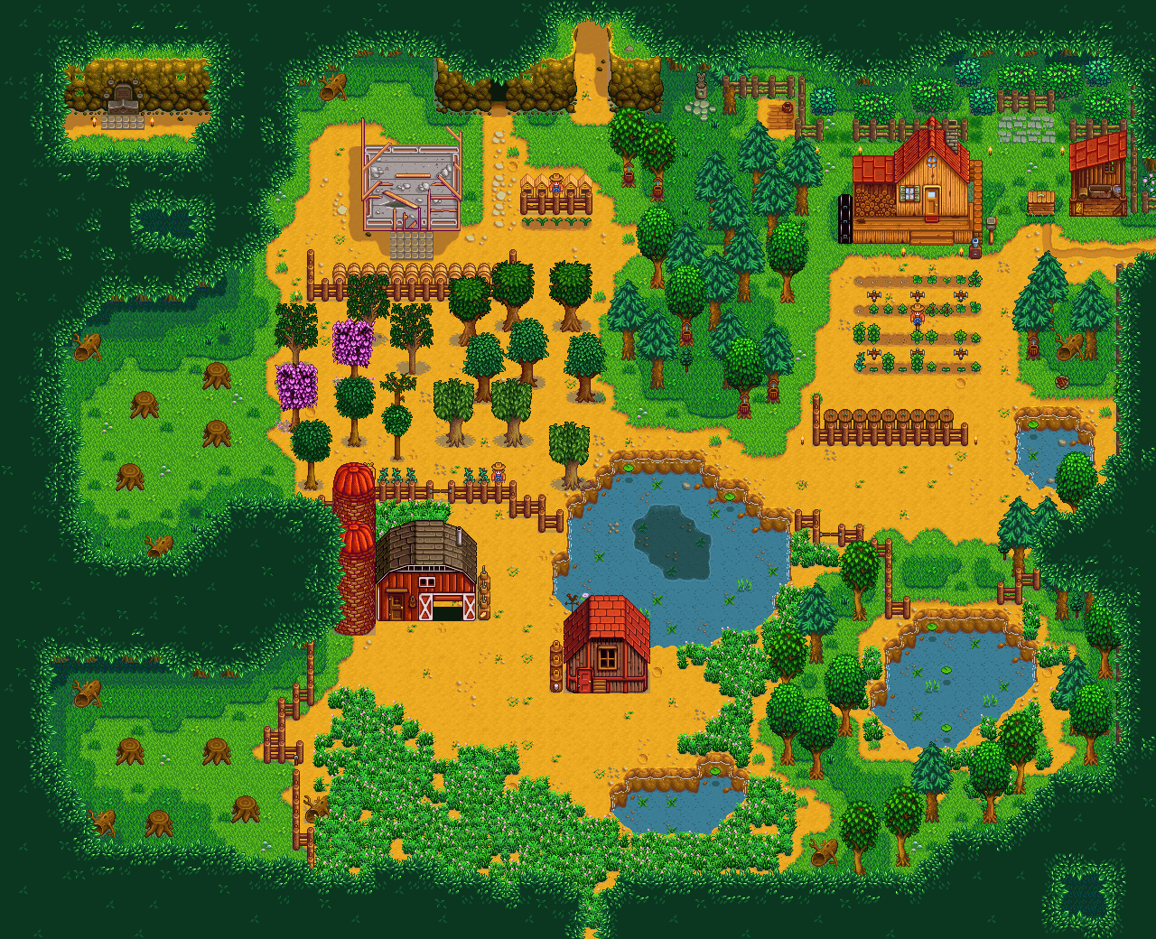 Stardew valley тайный лес