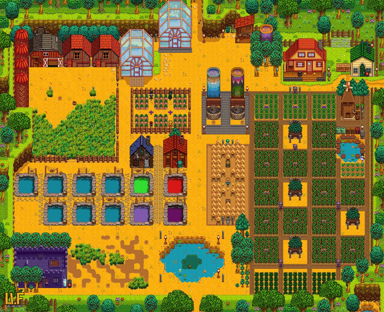 Jade Farm upload.farm Stardew Valley Summary Generator