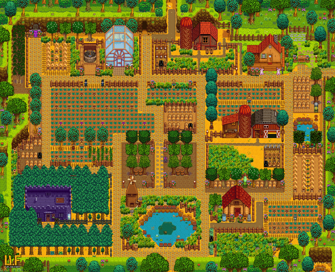 Lavender Farm - upload.farm Stardew Valley Summary Generator