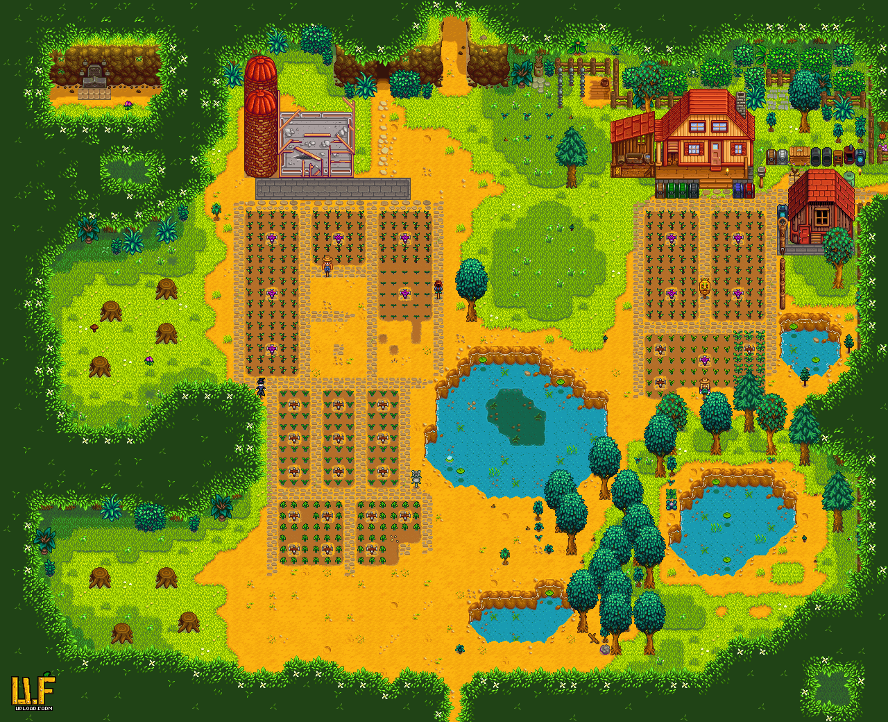 Wilderness Farm - upload.farm Stardew Valley Summary Generator