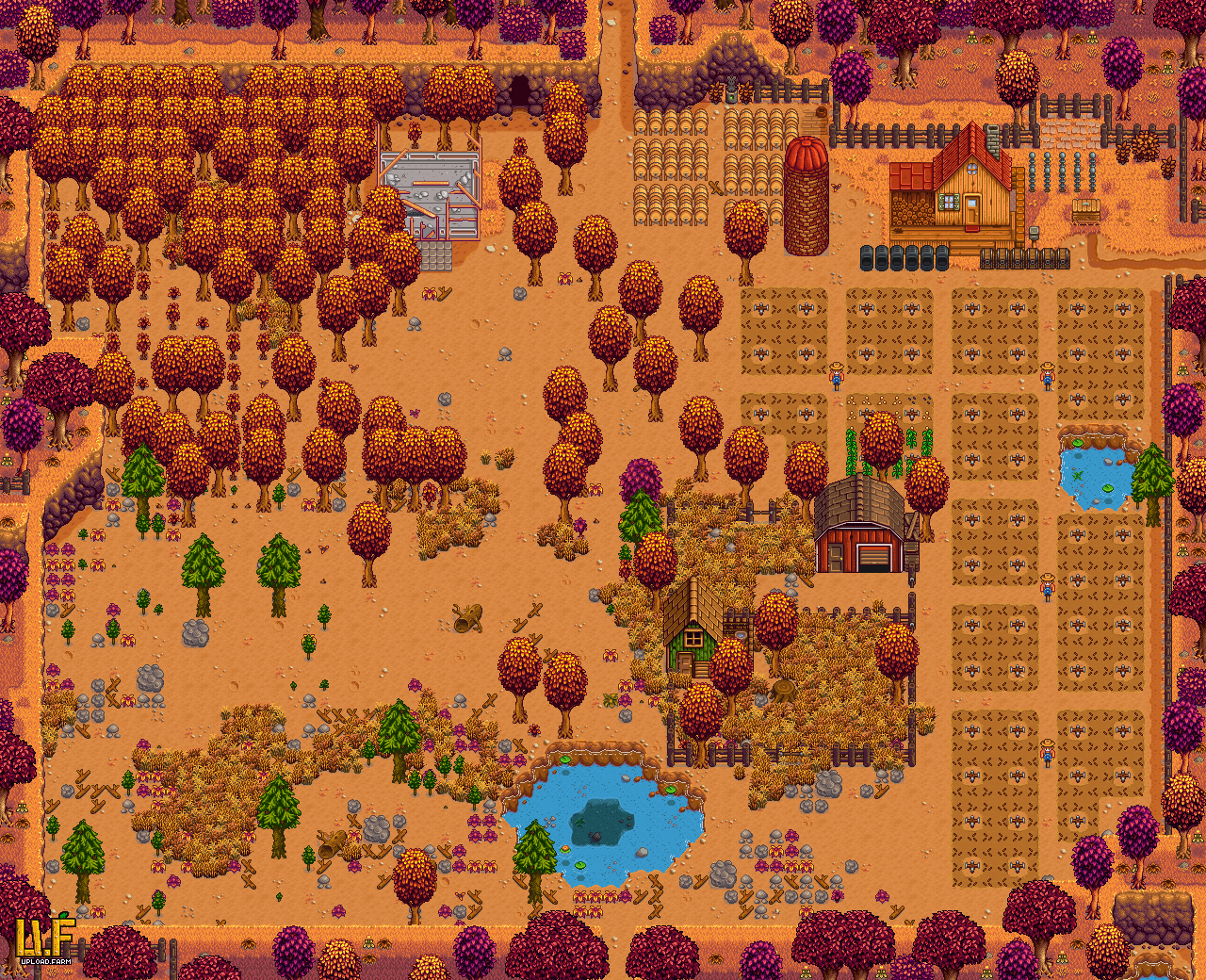 Blessed By Domino Farm - Upload.farm Stardew Valley Summary Generator