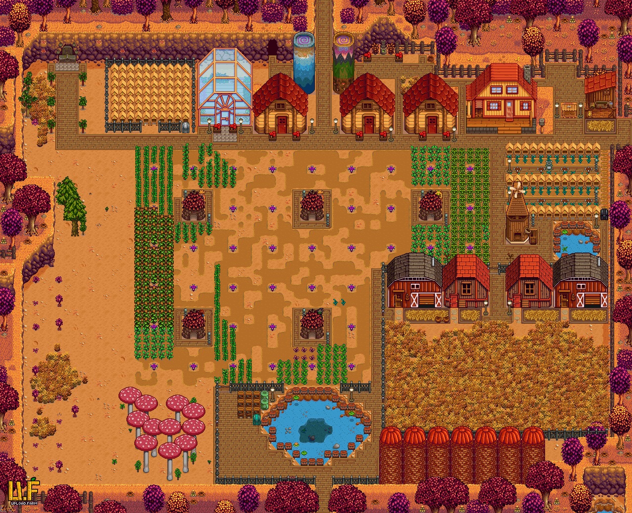 Harvest Moon Farm - upload.farm Stardew Valley Summary Generator