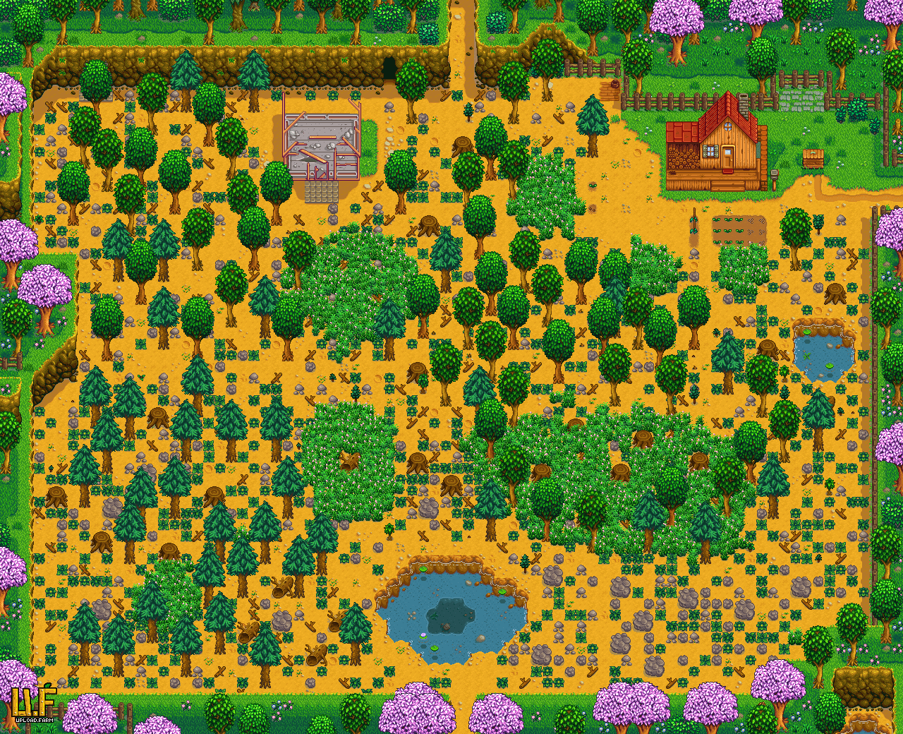 Vanilla Farm - upload.farm Stardew Valley Summary Generator