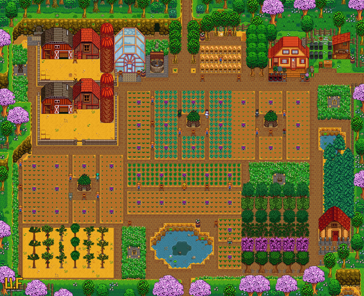 Silent Hill Farm - upload.farm Stardew Valley Summary Generator