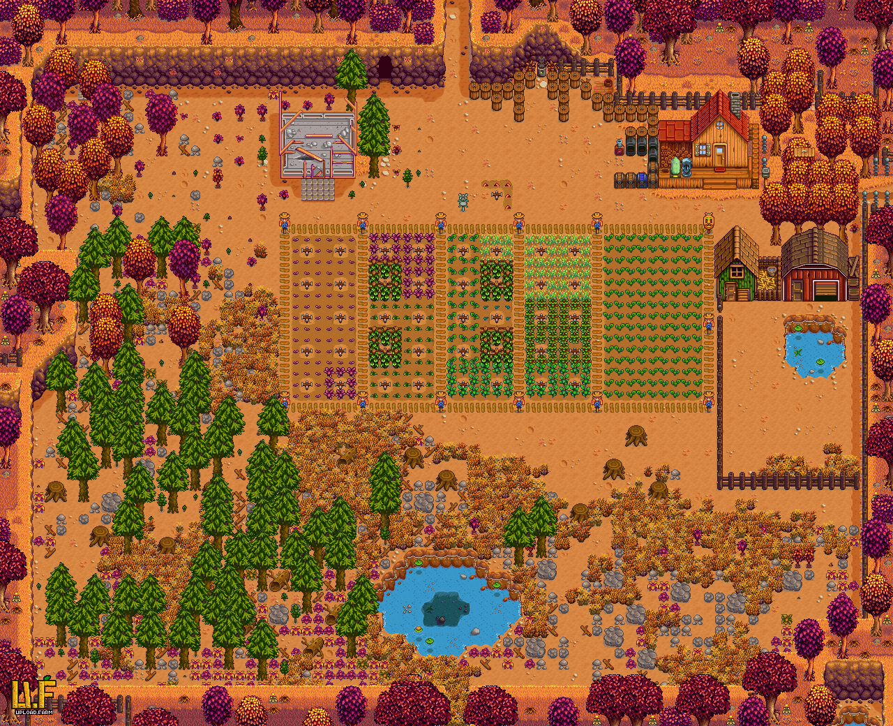 Mushroom Farm - upload.farm Stardew Valley Summary Generator