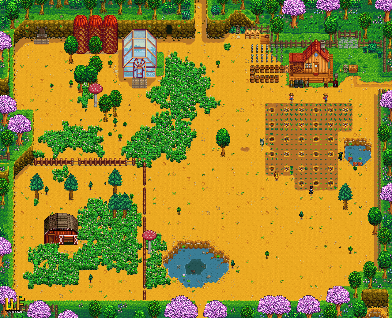 Cyberpunk Farm - upload.farm Stardew Valley Summary Generator