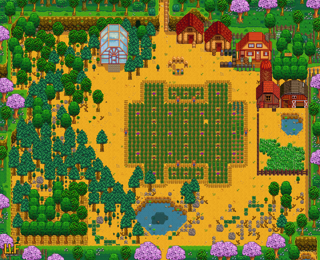 Mushroom Farm - upload.farm Stardew Valley Summary Generator