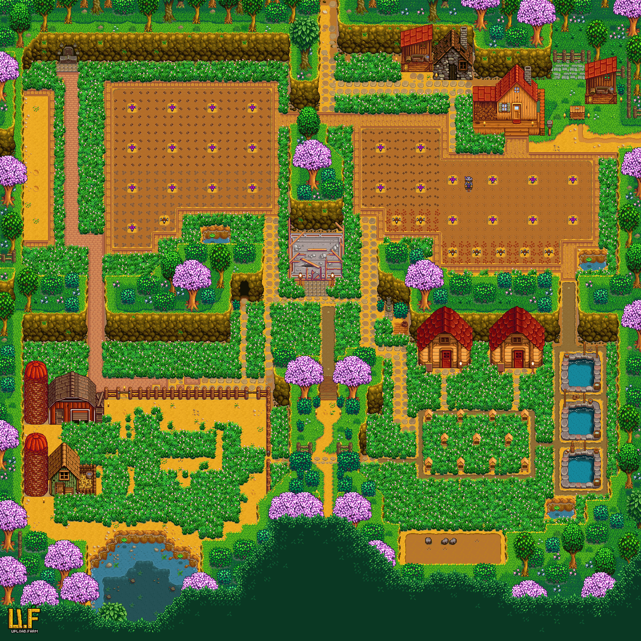 4 Corners Farm - upload.farm Stardew Valley Summary Generator