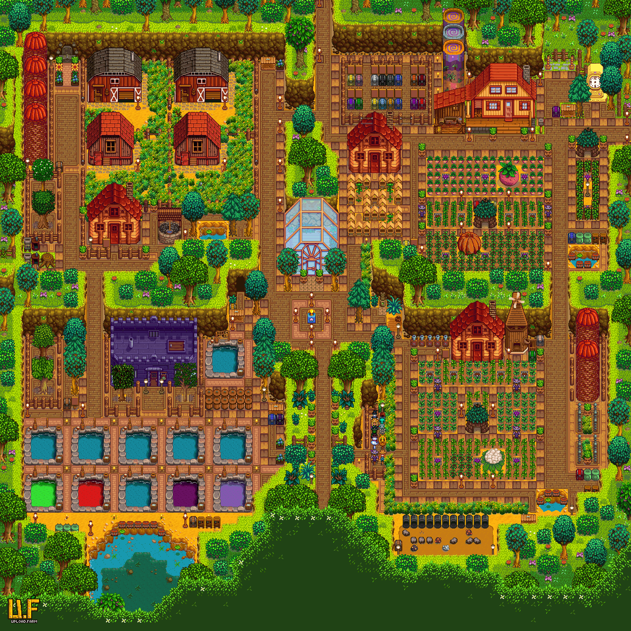 Four Corners Farm - upload.farm Stardew Valley Summary Generator