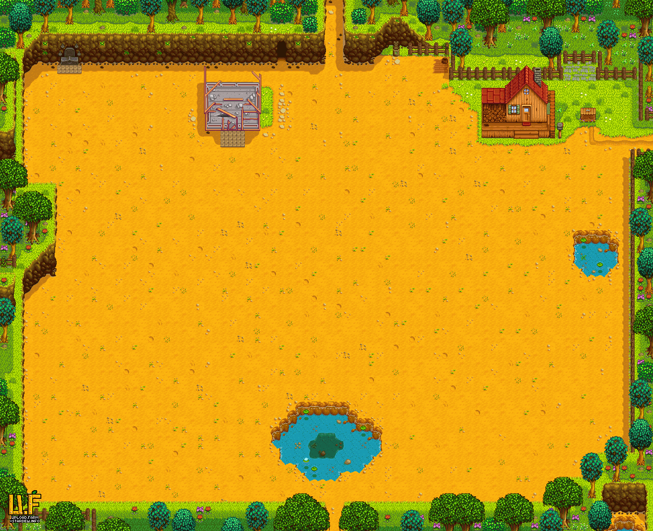 Стардью огурец. Лесная ферма Stardew Valley. Лесная ферма Stardew Valley планировка. Ферма 4 угла Stardew Valley. Stardew Valley ферма.