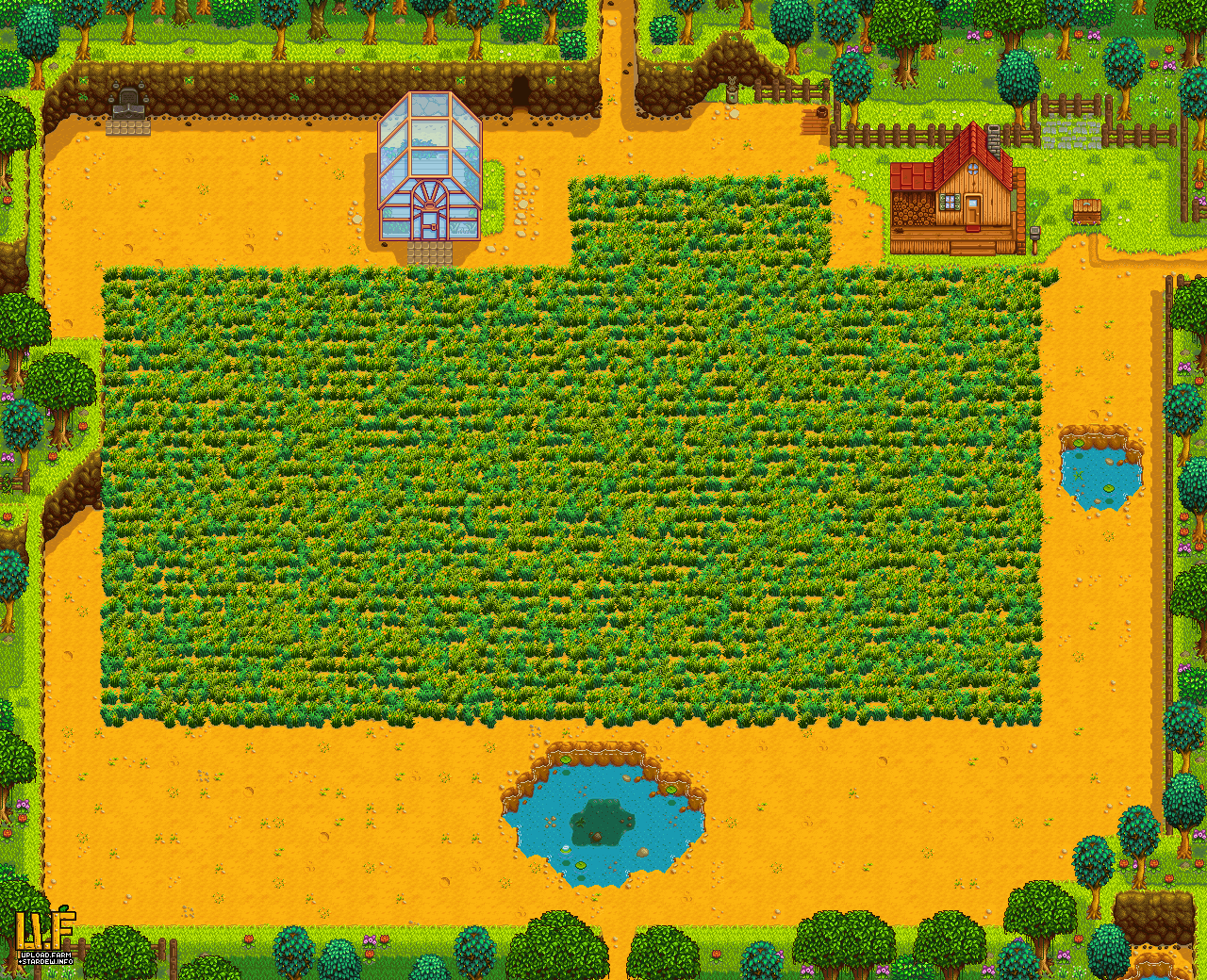 Farm plan render - upload.farm Stardew Valley Summary Generator